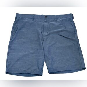 Hurley Nike Dri-FIT Golf Shorts Men’s 38 Blue Performance Casual Summer